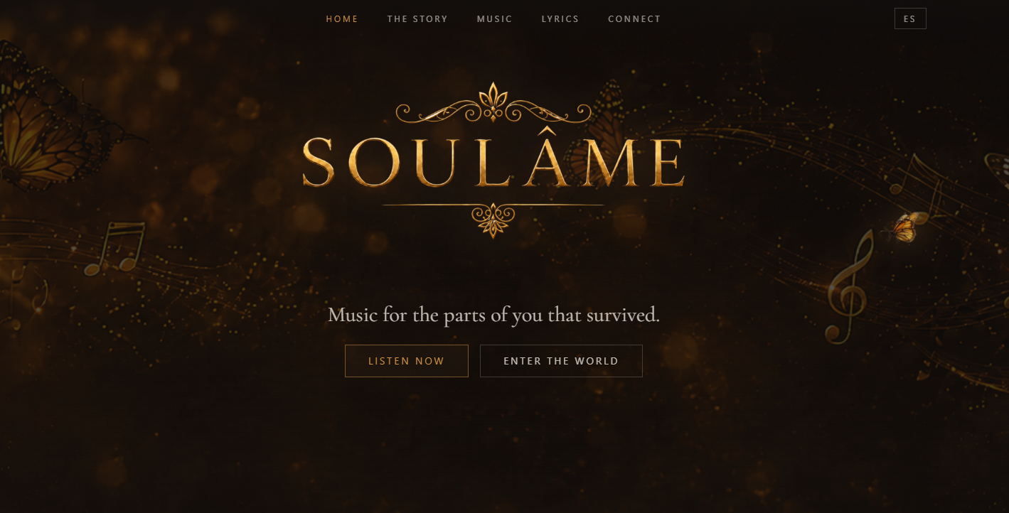 SOULAME hero visual